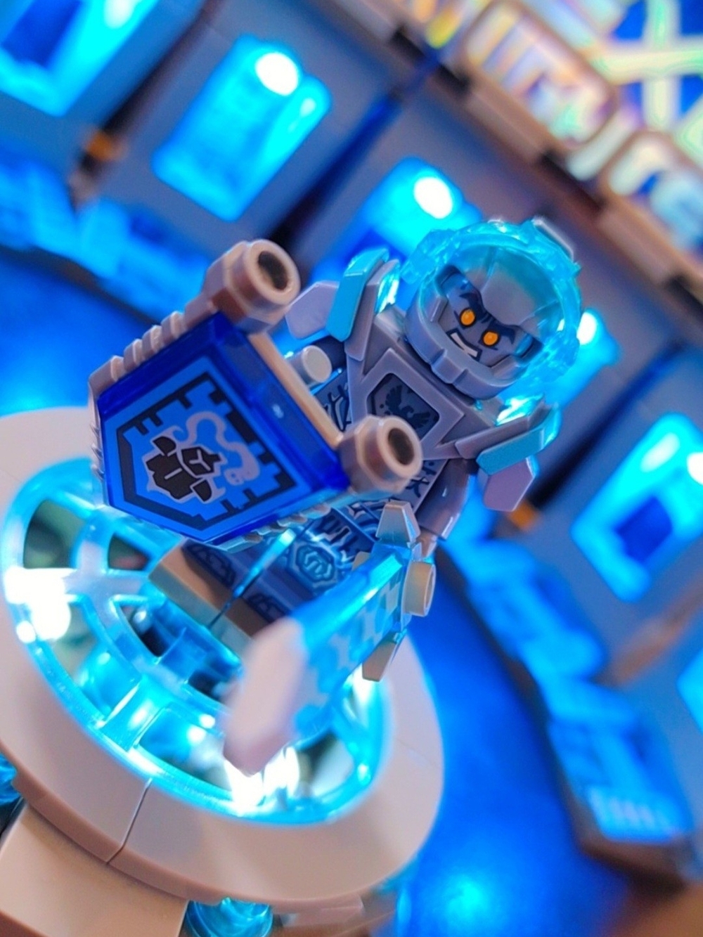 Nexo Knights Stone Clay Minifigure Lego Compatible